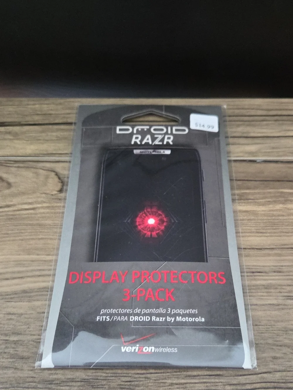 Motorola Droid Razr Screen Protectors 3-Pack